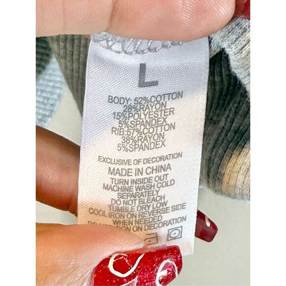 WEAR by Erin Andrews Miami Heat Patched Pullover Sweatshirt Hoodie Women's Large - Picture 8 of 12